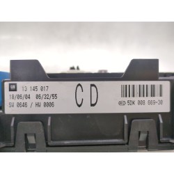 Recambio de caja reles / fusibles para opel astra h berlina (2004) 1.6 referencia OEM IAM 13145017  