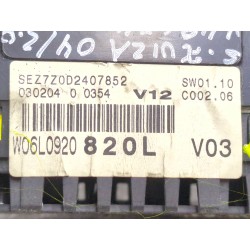 Recambio de cuadro completo para seat ibiza iii (6l1) 2.0 referencia OEM IAM 6L0920820L  