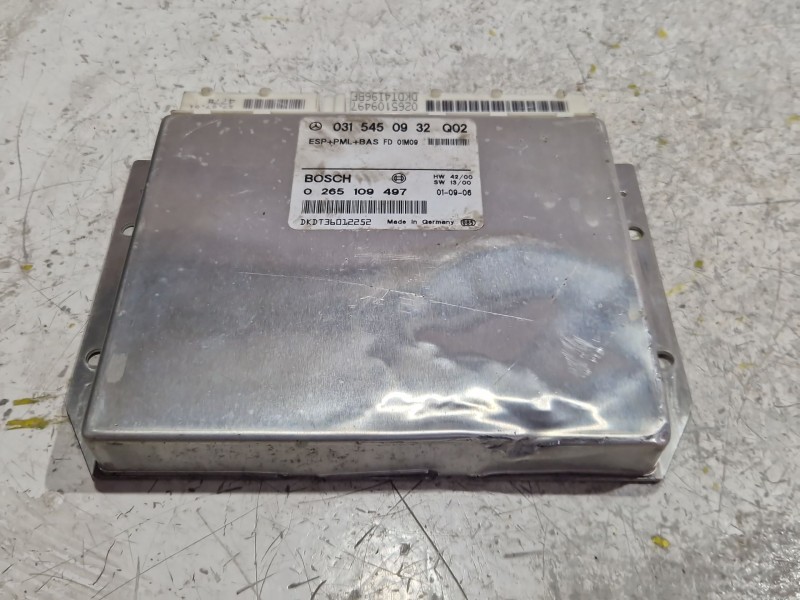 Recambio de centralita abs para mercedes-benz clase s coupé (c215) cl 500 (215.375) referencia OEM IAM 0315450932Q02  