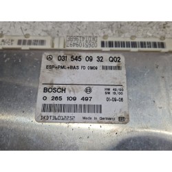 Recambio de centralita abs para mercedes-benz clase s coupé (c215) cl 500 (215.375) referencia OEM IAM 0315450932Q02  