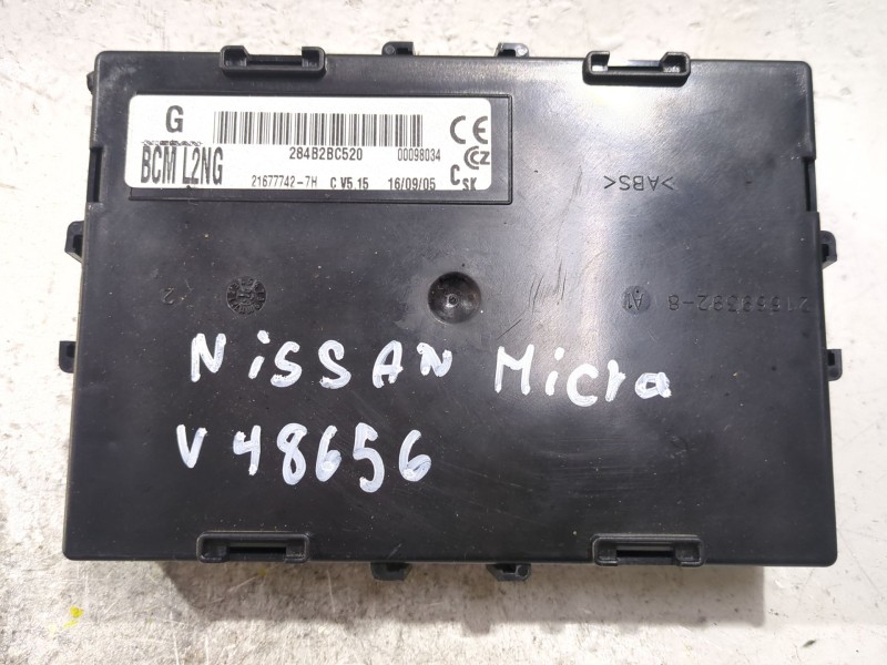 Recambio de modulo electronico para nissan micra iii (k12) 1.2 16v referencia OEM IAM 284B2BC520  