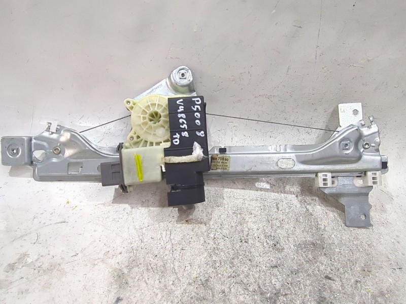 Recambio de mecanismo elevalunas trasero derecho para peugeot 5008 (0u_, 0e_) 1.6 hdi referencia OEM IAM 9683670680  