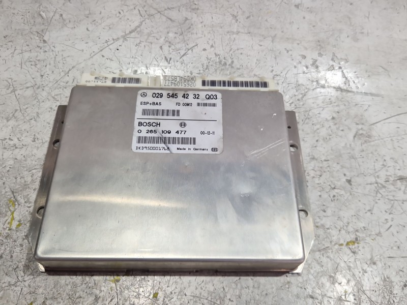 Recambio de centralita airbag para mercedes-benz clase a (w168) a 170 cdi (168.008) referencia OEM IAM 0265109477  