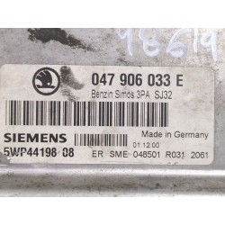 Recambio de centralita inyeccion para skoda fabia i (6y2) 1.4 referencia OEM IAM 047906033E  