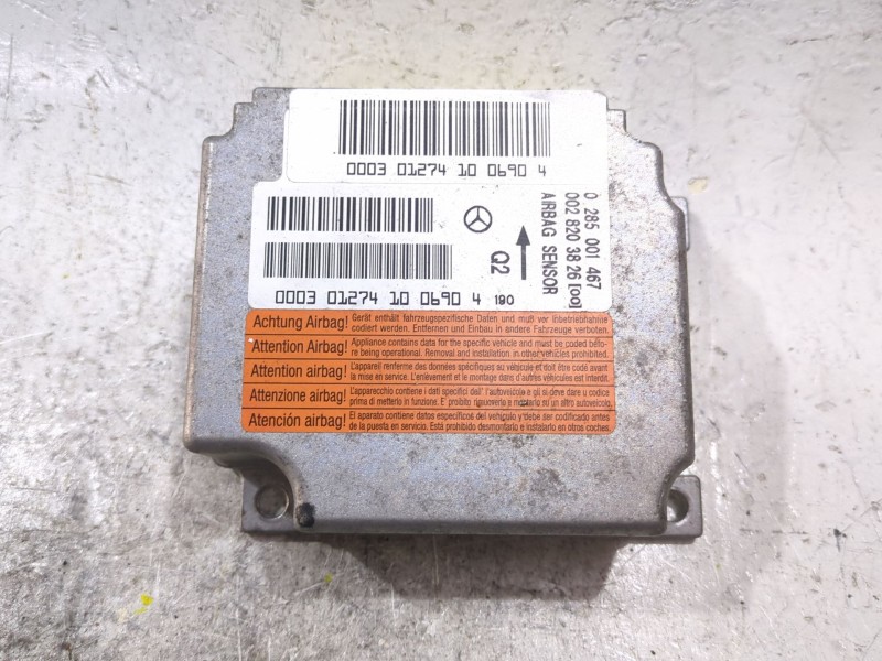 Recambio de centralita airbag para mercedes-benz clase s coupé (c215) cl 500 (215.375) referencia OEM IAM 0285001467  
