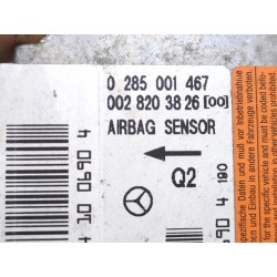 Recambio de centralita airbag para mercedes-benz clase s coupé (c215) cl 500 (215.375) referencia OEM IAM 0285001467  