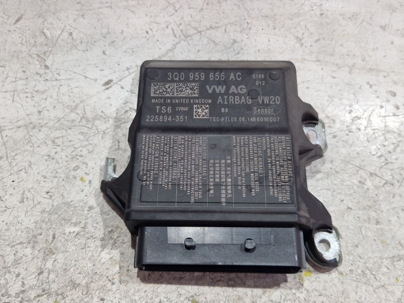 Recambio de centralita airbag para skoda octavia combi (1z5)(2004) 2.0 tdi 150 cv referencia OEM IAM 3Q0959655AC  
