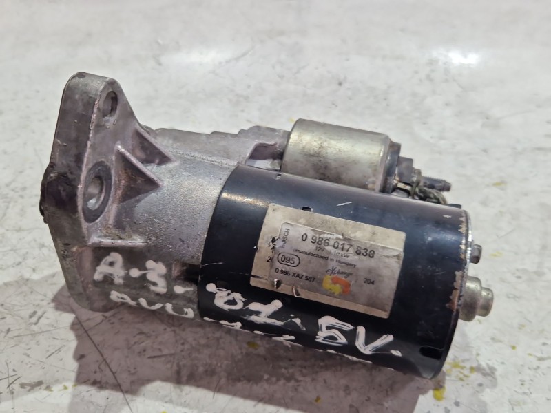 Recambio de motor arranque para audi a3 (8l1) 1.8 referencia OEM IAM 0986017830  