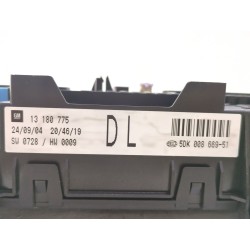 Recambio de caja reles / fusibles para opel astra h (a04) 1.7 cdti (l48) referencia OEM IAM 13180775  