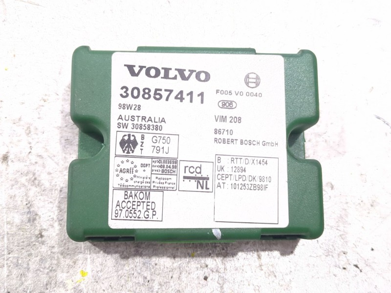 Recambio de modulo electronico para volvo s40 ii (544) 1.6 d referencia OEM IAM 30857411  