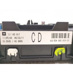 Recambio de caja reles / fusibles para opel astra h (a04) 1.7 cdti (l48) referencia OEM IAM 13145017  
