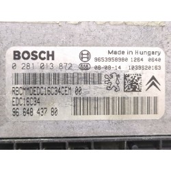 Recambio de centralita inyeccion para peugeot 308 i (4a_, 4c_) 1.6 hdi referencia OEM IAM 0281013872  