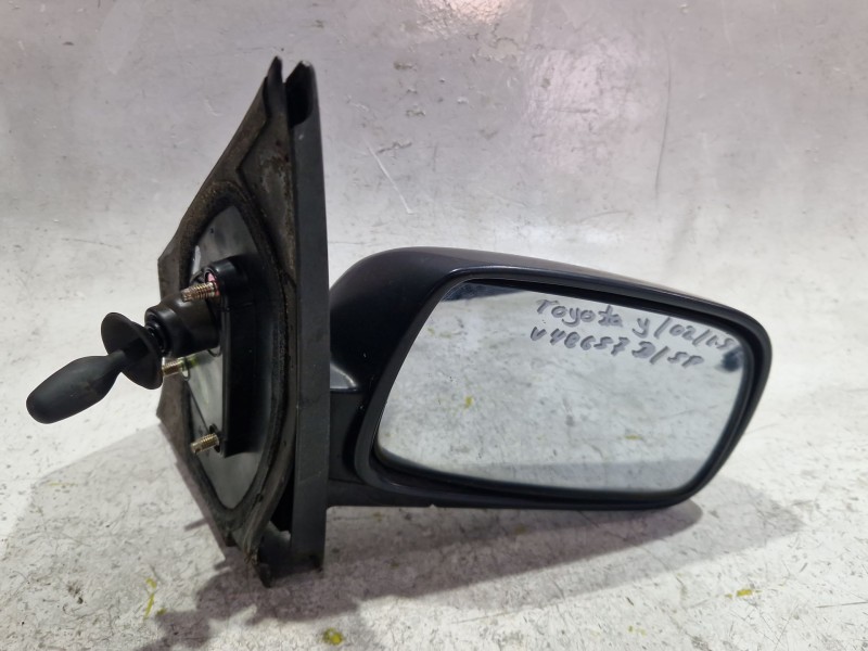 Recambio de retrovisor derecho para toyota yaris (_p1_) 1.0 (scp10_) referencia OEM IAM E13010399  