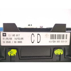 Recambio de caja reles / fusibles para opel astra h (a04) 1.7 cdti (l48) referencia OEM IAM 13145017  