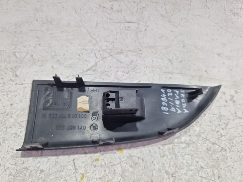 Recambio de mando elevalunas delantero derecho para skoda fabia i (6y2) 1.9 sdi referencia OEM IAM 6Y1867228  