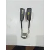 Recambio de enganche cinturon para seat ibiza (6l1)(04.2002) 1.9 tdi referencia OEM IAM 6Q0857488D  