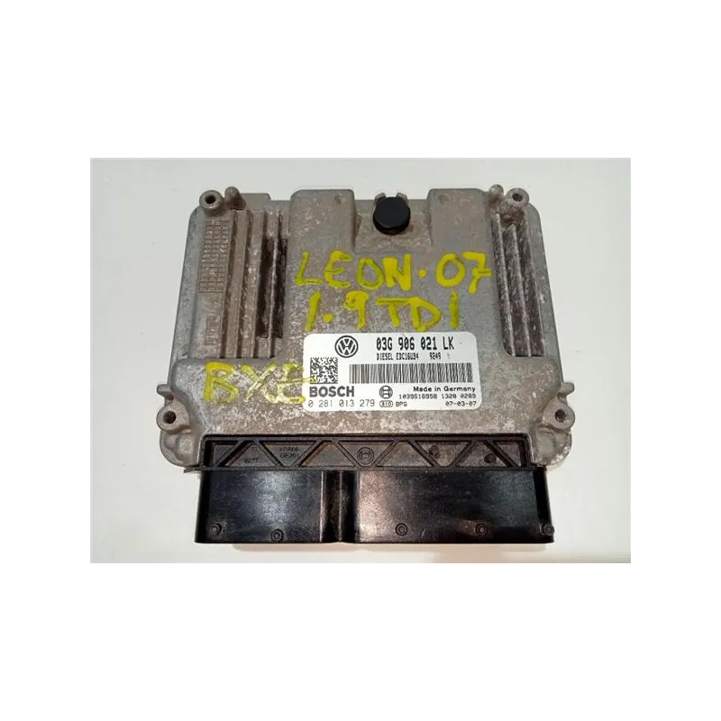 Recambio de centralita inyeccion para seat leon (1p1)(05.2005) 1.9 tdi referencia OEM IAM 03G906021LK  