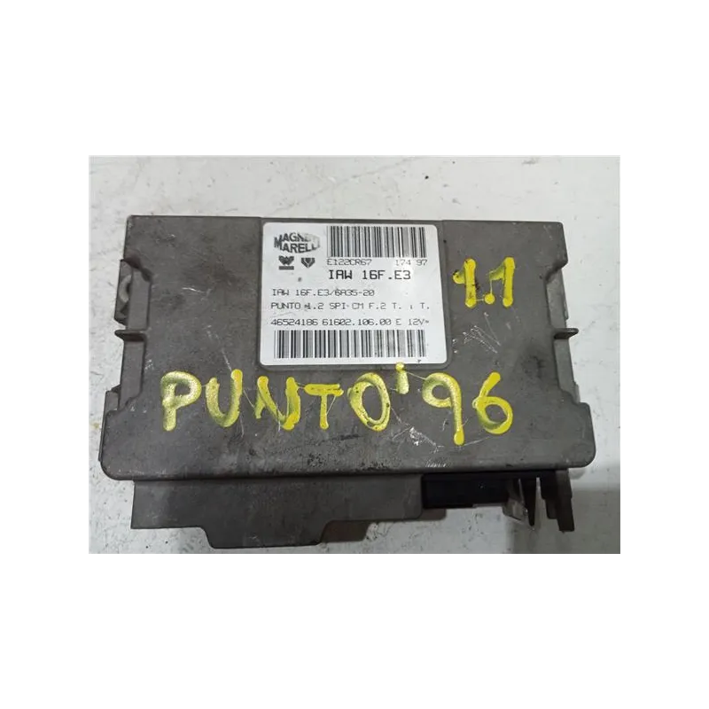 Recambio de centralita inyeccion para fiat i punto (176) cabrio (1994) referencia OEM IAM IAW16FE3  