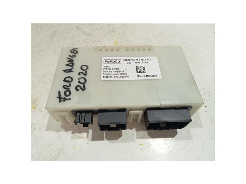 Recambio de centralita control enganche remolque para ford ranger (tke)(2011) 2.0 cabina sencilla 4x4 xl [2,0 ltr. - 125 kw tdci