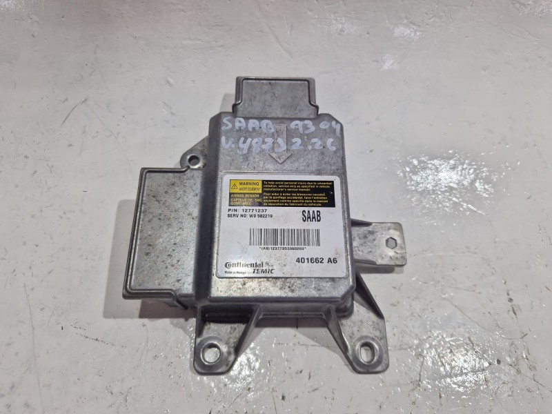 Recambio de centralita airbag para saab 9-3 (ys3f, e79, d79, d75) 1.9 tid referencia OEM IAM 401662A6  