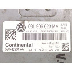 Recambio de centralita inyeccion para volkswagen polo v (6r1, 6c1) 1.6 tdi referencia OEM IAM 03L906023MA  