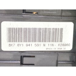 Recambio de mando luces para skoda fabia i combi (6y5) 1.4 tdi referencia OEM IAM 6Y1941531N  