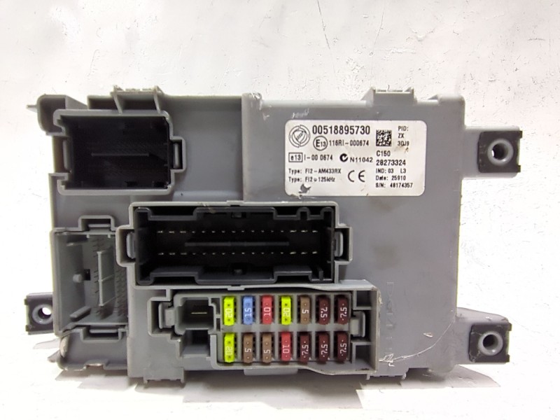 Recambio de caja reles / fusibles para fiat 500 c (312_) 0.9 (312ag1a) referencia OEM IAM 00518895730  