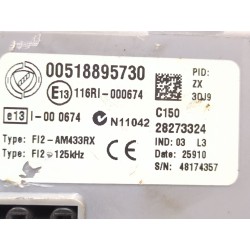 Recambio de caja reles / fusibles para fiat 500 c (312_) 0.9 (312ag1a) referencia OEM IAM 00518895730  