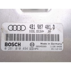 Recambio de centralita inyeccion para audi a6 c5 (4b2, 4b4) 2.5 tdi referencia OEM IAM 4B1907401D  