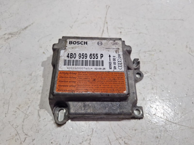 Recambio de centralita airbag para audi a6 c5 (4b2, 4b4) 2.4 referencia OEM IAM 4B0959655P  