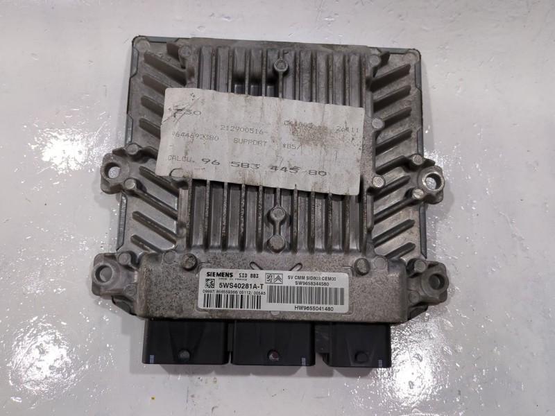 Recambio de centralita inyeccion para citroën c4 i (lc_) 2.0 hdi referencia OEM IAM 9658344580  