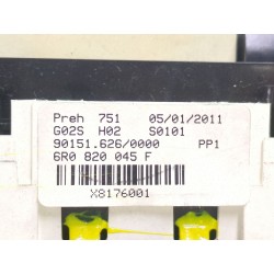 Recambio de mando climatizador para volkswagen polo v (6r1, 6c1) 1.6 tdi referencia OEM IAM 6R0820045F  