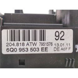 Recambio de mando multifuncion para volkswagen polo v (6r1, 6c1) 1.6 tdi referencia OEM IAM 6Q0953503EE  