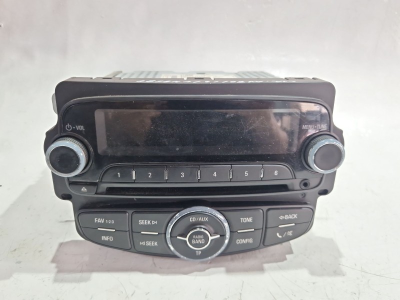 Recambio de sistema audio / radio cd para chevrolet aveo fastback 1.3 d referencia OEM IAM 95063869  