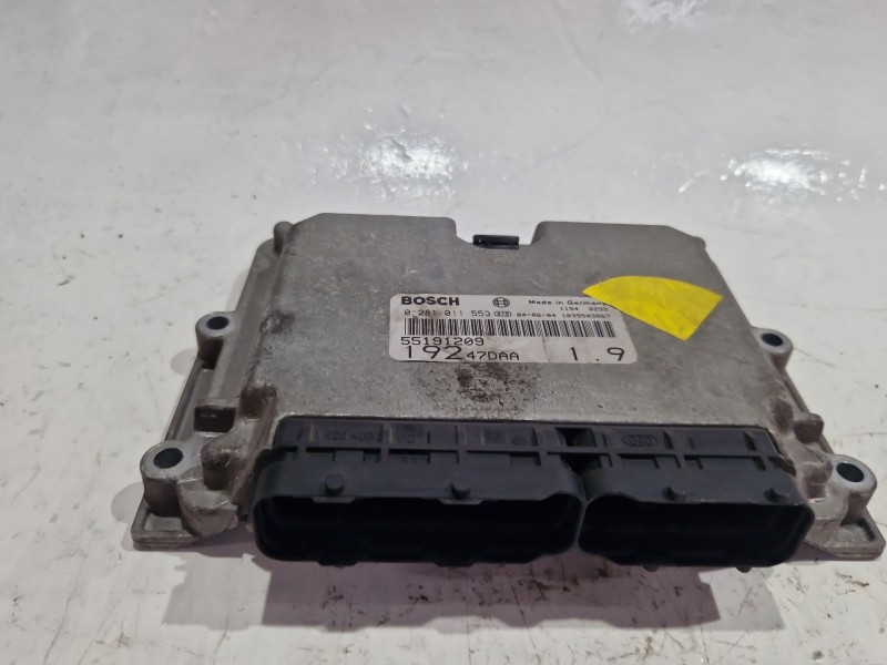 Recambio de centralita inyeccion para fiat stilo (192) multi wagon (2003) 1.9 jtd referencia OEM IAM 0281011553  