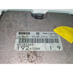 Recambio de centralita inyeccion para fiat stilo (192) multi wagon (2003) 1.9 jtd referencia OEM IAM 0281011553  