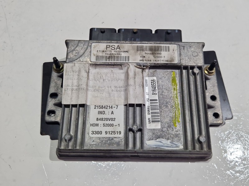 Recambio de centralita inyeccion para peugeot 406 (8b) 1.8 16v referencia OEM IAM 9644674980  