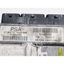 Recambio de centralita inyeccion para peugeot 406 (8b) 1.8 16v referencia OEM IAM 9644674980  
