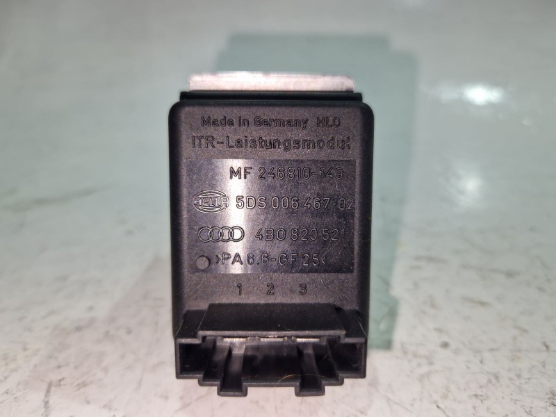 Recambio de resistencia calefaccion para audi a6 c5 (4b2, 4b4) 2.4 referencia OEM IAM 4B0820521  