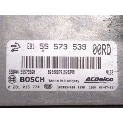 Recambio de centralita inyeccion para opel insignia a (g09) 2.0 cdti (68) referencia OEM IAM 55573539  