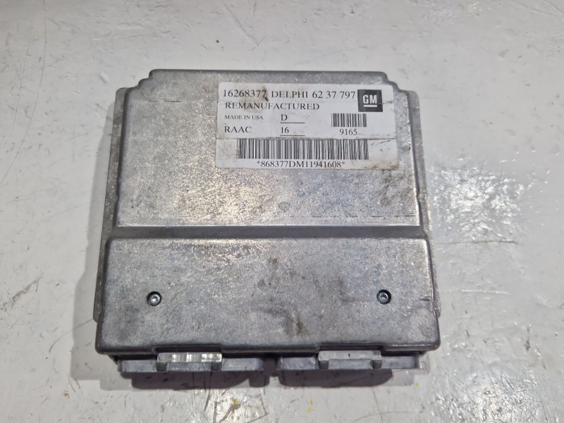 Recambio de centralita inyeccion para opel astra g hatchback (t98) 1.6 (f08, f48) referencia OEM IAM 16268377  
