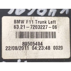 Recambio de piloto porton trasero izquierdo para bmw 5 (f10) 520 d referencia OEM IAM 720322706  