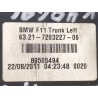 Recambio de piloto porton trasero izquierdo para bmw 5 (f10) 520 d referencia OEM IAM 720322706  