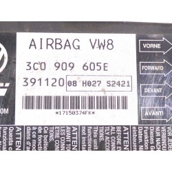 Recambio de centralita airbag para seat leon (1p1) 2.0 tdi 16v referencia OEM IAM 3C0909605E  