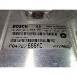 Recambio de centralita inyeccion para chrysler grand voyager (rt)(2008) 2.8 150cv referencia OEM IAM P04727666AC  