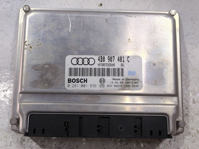 Recambio de centralita inyeccion para audi a6 c5 (4b2, 4b4) 2.5 tdi referencia OEM IAM 4B0907401C  
