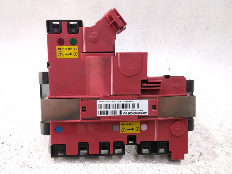 Recambio de caja reles / fusibles para bmw 5 (f10) 520 d referencia OEM IAM 6114924049002  