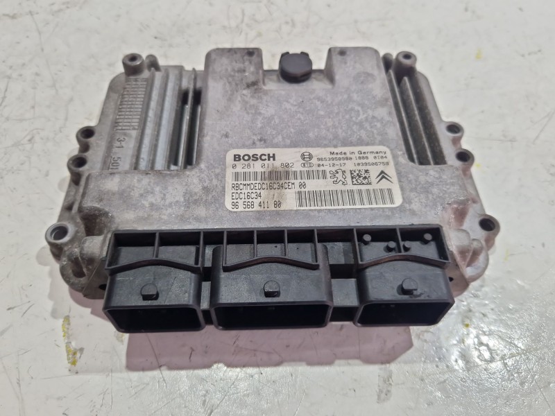 Recambio de centralita inyeccion para citroën xsara picasso (n68) 1.6 hdi referencia OEM IAM 96568411  