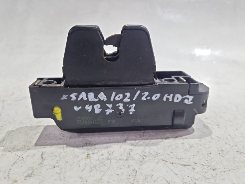 Recambio de cerradura porton para citroën xsara 2.0 hdi referencia OEM IAM 9646091580  