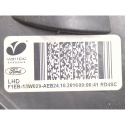 Recambio de faro delantero derecho para ford fiesta vii (hj, hf) 1.5 tdci referencia OEM IAM F1EB13W029  